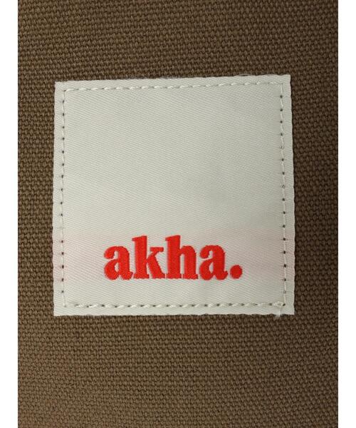 CRAFT STANDARD BOUTIQUE（クラフトスタンダードブティック）の「akha.　キャンバストート/A4サイズ（トートバッグ・レディース・ライトグリーン/カーキ/ナチュラル/グレー・FREE）」の21枚目の写真