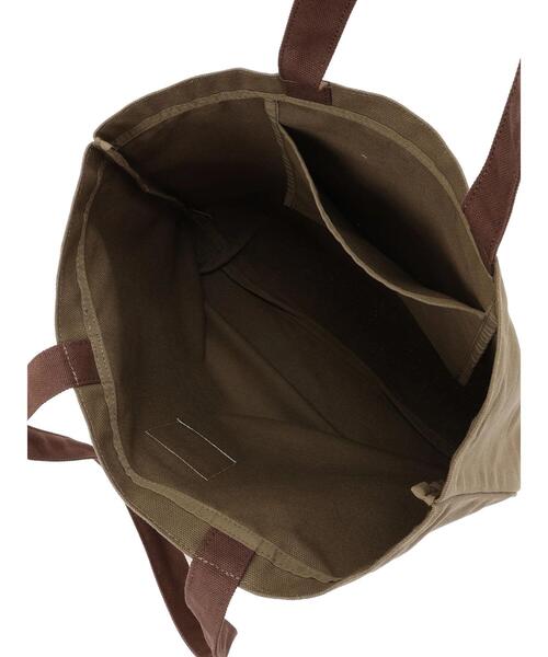 CRAFT STANDARD BOUTIQUE（クラフトスタンダードブティック）の「akha.　キャンバストート/A4サイズ（トートバッグ・レディース・ライトグリーン/カーキ/ナチュラル/グレー・FREE）」の22枚目の写真