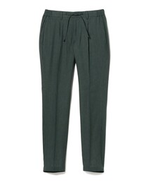 giabsarchivio × Brilla per il gusto / 別注 MASACCIO ストレッチリネン 1プリーツ ドローコード スラックス