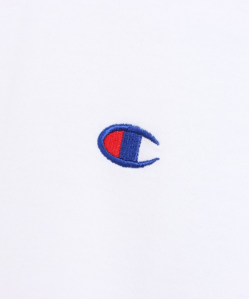 Champion(チャンピオン)の「【Champion/チャンピオン】メンズ ベーシック ラグランロングスリーブTシャツ(Tシャツ/カットソー・メンズ・グレー/ブラック/モカ/ネイビー/ダークグリーン系/チョコ・SMALL/X-LARGE/MEDIUM/LARGE)」の7枚目の写真