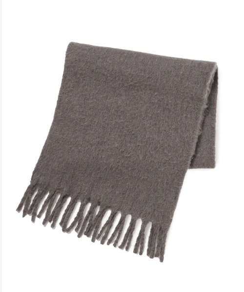 ROPE' PICNIC(ロペピクニック)の「バルキーフリンジストール(ストール/ショール・レディース・ブルー系その他4/ダークラベンダー/チャコールグレー/キナリ・FREE)」の7枚目の写真