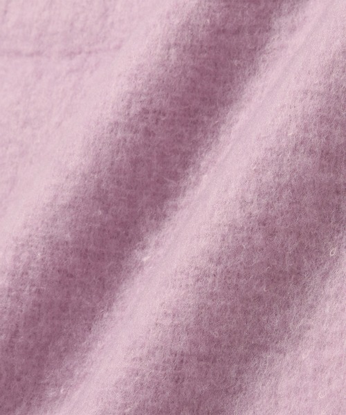 ROPE' PICNIC(ロペピクニック)の「バルキーフリンジストール(ストール/ショール・レディース・ブルー系その他4/ダークラベンダー/チャコールグレー/キナリ・FREE)」の6枚目の写真