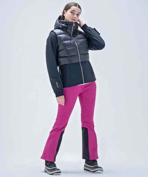 phenix(フェニックス)の「phenix(フェニックス)Super Space-Time 3way Jacket/GRACE レディース/スキー/スキーウェア/ジャケット(その他アウター・レディース・ホワイト/ピンク系その他/ブラック・M/L)」の14枚目の写真