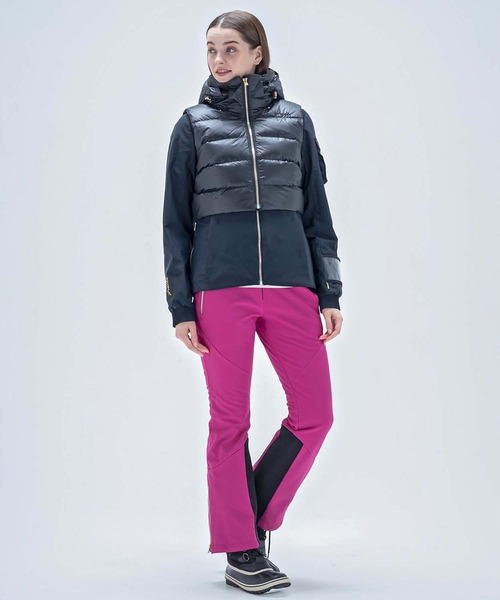 phenix(フェニックス)の「phenix(フェニックス)Super Space-Time 3way Jacket/GRACE レディース/スキー/スキーウェア/ジャケット(その他アウター・レディース・ホワイト/ピンク系その他/ブラック・M/L)」の15枚目の写真