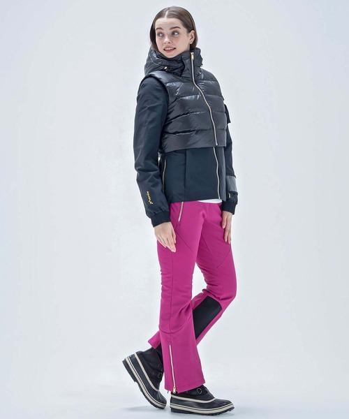 phenix(フェニックス)の「phenix(フェニックス)Super Space-Time 3way Jacket/GRACE レディース/スキー/スキーウェア/ジャケット(その他アウター・レディース・ホワイト/ピンク系その他/ブラック・M/L)」の19枚目の写真