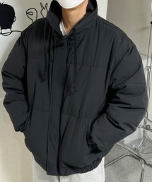 Anchor Smith | オーバーサイズ ハイネック ボリューム中綿ジャケット/撥水防風(ダウンジャケット/コート)