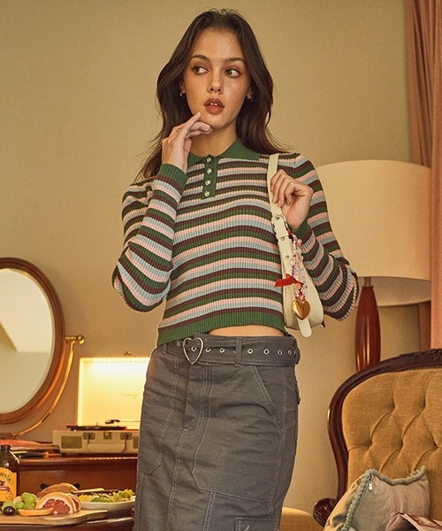 【セール】BITTER CELLS／STカラー ニット 2982338（ニット/セーター）｜BITTER CELLS（ビターセルズ）