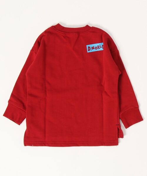 kladskap（クレードスコープ）の「恐竜アップリケトレーナー（スウェット・キッズ・ネイビー/レッド・110cm/120cm/130cm/90cm/100cm）」の3枚目の写真