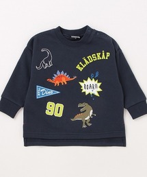 恐竜アップリケトレーナー