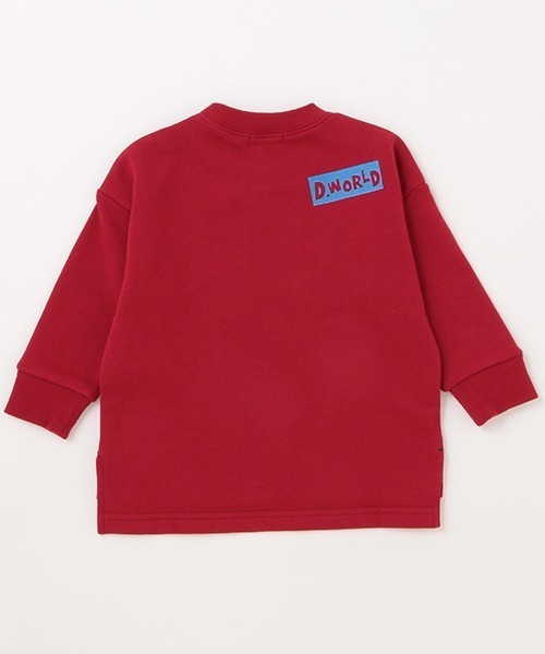 kladskap（クレードスコープ）の「恐竜アップリケトレーナー（スウェット・キッズ・ネイビー/レッド・110cm/120cm/130cm/90cm/100cm）」の8枚目の写真