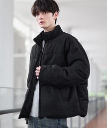 ⭐︎さま専用   黒 ショートダウンジャケット フェイクレザーハイネックショートダウンジャケット (2color