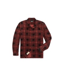 RRL | プラッドプリント コーデュロイ キャンプ シャツ(シャツ/ブラウス)