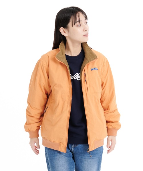 Eddie Bauer（エディーバウアー）の「リバーシブル フルジップ ジャケット（ブルゾン・メンズ・マルーン/ライトオレンジ系/ブラック・L/S/M/XS/XL/XXL）」の3枚目の写真