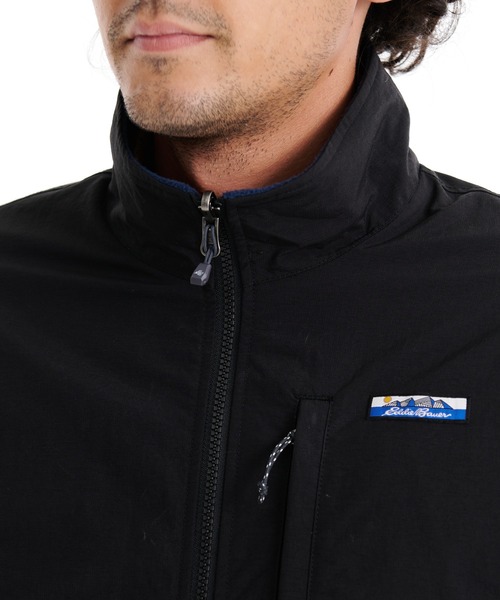 Eddie Bauer（エディーバウアー）の「リバーシブル フルジップ ジャケット（ブルゾン・メンズ・マルーン/ライトオレンジ系/ブラック・L/S/M/XS/XL/XXL）」の4枚目の写真