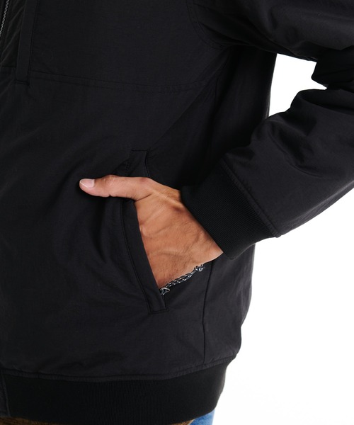 Eddie Bauer（エディーバウアー）の「リバーシブル フルジップ ジャケット（ブルゾン・メンズ・マルーン/ライトオレンジ系/ブラック・L/S/M/XS/XL/XXL）」の6枚目の写真