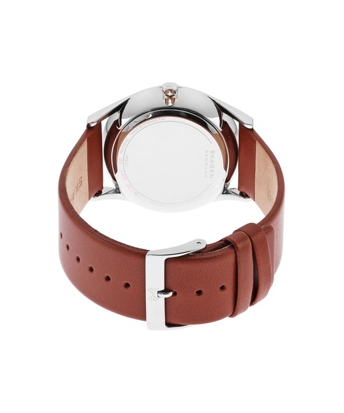 SKAGEN(スカーゲン)の「スカーゲン 腕時計 メンズ アナログ レザー SKW6086(アナログ腕時計・メンズ・ブラウン・FREE)」の5枚目の写真