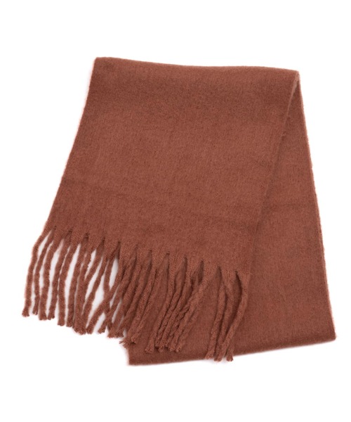 Settimissimo（セッティミッシモ）の「大判バルキーストール マフラー（ストール/ショール・レディース・ブラウン/ベージュ/ホワイト×ブラック・FREE）」の18枚目の写真