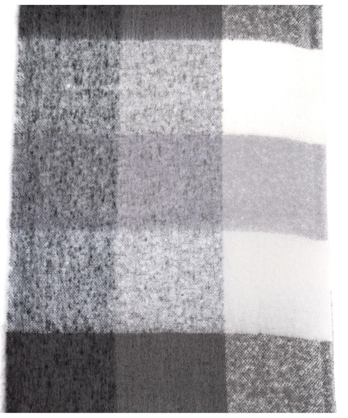 Settimissimo（セッティミッシモ）の「大判バルキーストール マフラー（ストール/ショール・レディース・ブラウン/ベージュ/ホワイト×ブラック・FREE）」の21枚目の写真