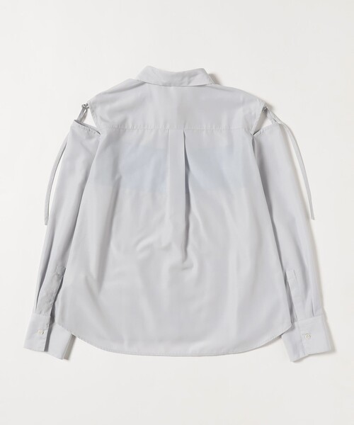 Ray BEAMS（レイビームス）の「Ray BEAMS / ヨーク レース シャツ（シャツ/ブラウス・レディース・ホワイト/ライトグレー・ONE SIZE）」の12枚目の写真