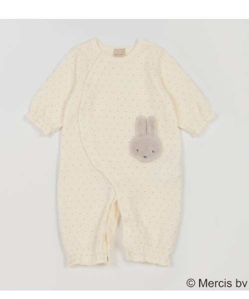 petit main(プティマイン)の「【miffy/抗菌】モチーフ2WAY オール(ロンパース・キッズ・アイボリー/グレー/ライトピンク・50-70cm)」の15枚目の写真