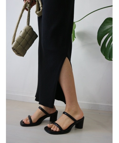 TRUNC（トランクエイティーエイト）の「2WAY Self Cut High Neck Dress（ワンピース・レディース・ブラック/アイボリー/ブラウン・FREE）」の21枚目の写真