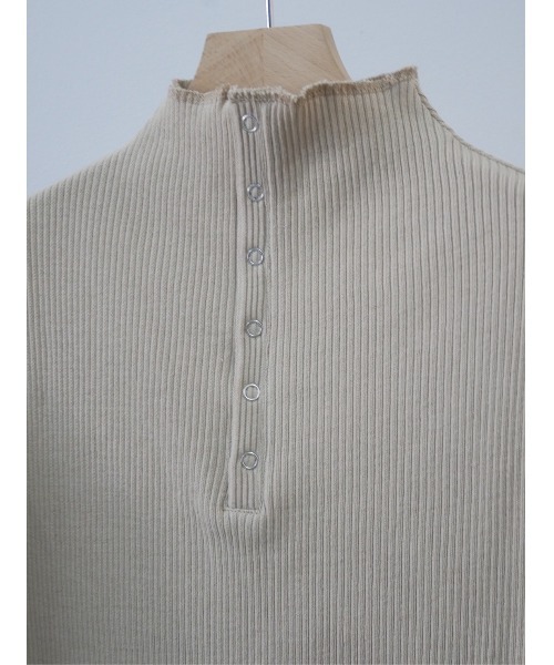 TRUNC（トランクエイティーエイト）の「2WAY Self Cut High Neck Dress（ワンピース・レディース・ブラック/アイボリー/ブラウン・FREE）」の8枚目の写真