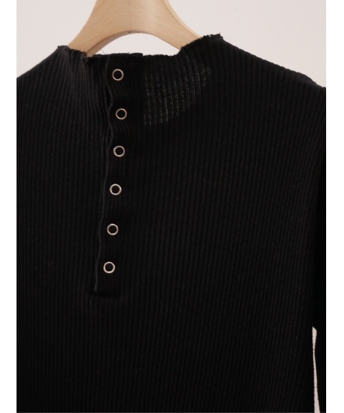 TRUNC（トランクエイティーエイト）の「2WAY Self Cut High Neck Dress（ワンピース・レディース・ブラック/アイボリー/ブラウン・FREE）」の12枚目の写真