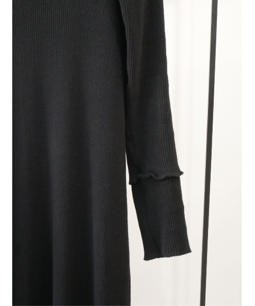 TRUNC（トランクエイティーエイト）の「2WAY Self Cut High Neck Dress（ワンピース・レディース・ブラック/アイボリー/ブラウン・FREE）」の13枚目の写真