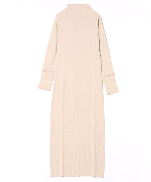 TRUNC（トランクエイティーエイト）の「2WAY Self Cut High Neck Dress（ワンピース・レディース・ブラック/アイボリー/ブラウン・FREE）」の14枚目の写真