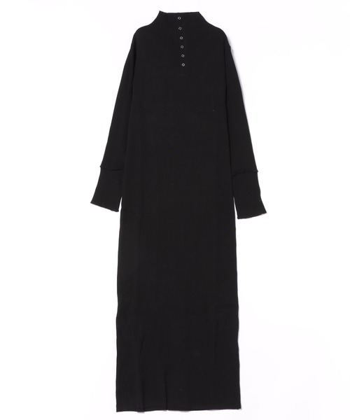 TRUNC（トランクエイティーエイト）の「2WAY Self Cut High Neck Dress（ワンピース・レディース・ブラック/アイボリー/ブラウン・FREE）」の15枚目の写真