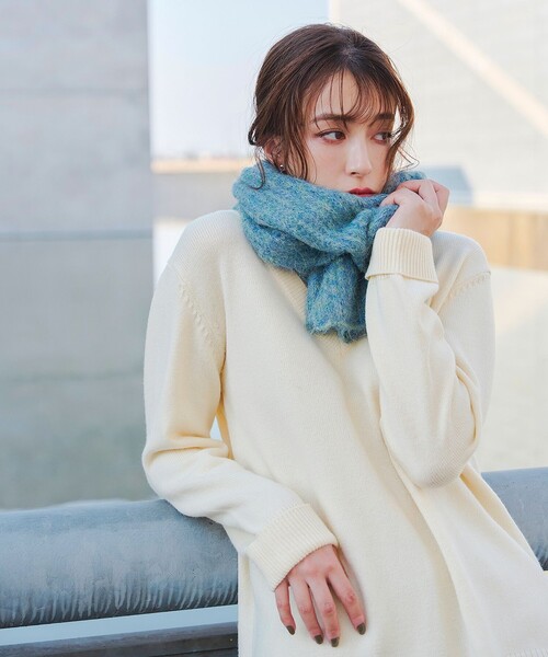 セール】【洗える】重ね着風ニットトップス（ニット/セーター