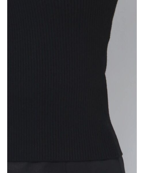 RESEXXY（リゼクシー）の「アシンメトリーリブニット（ニット/セーター・レディース・イエロー/ホワイト/ブラック・FREE）」の21枚目の写真