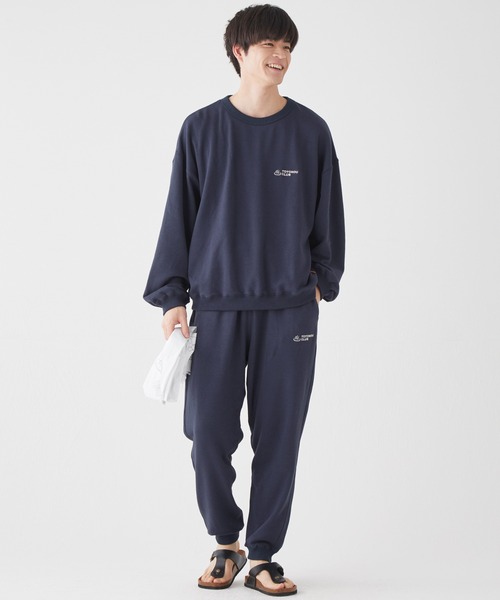 KRIFF MAYER（クリフメイヤー）の「TOTONOU CLUBサウナセットアップ（ルームウェア/パジャマ・メンズ・オートミール/グレー/ネイビー/チャコール・X-LARGE/MEDIUM/LARGE）」の10枚目の写真