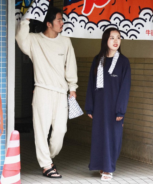 KRIFF MAYER（クリフメイヤー）の「TOTONOU CLUBサウナセットアップ（ルームウェア/パジャマ・メンズ・オートミール/グレー/ネイビー/チャコール・X-LARGE/MEDIUM/LARGE）」の6枚目の写真