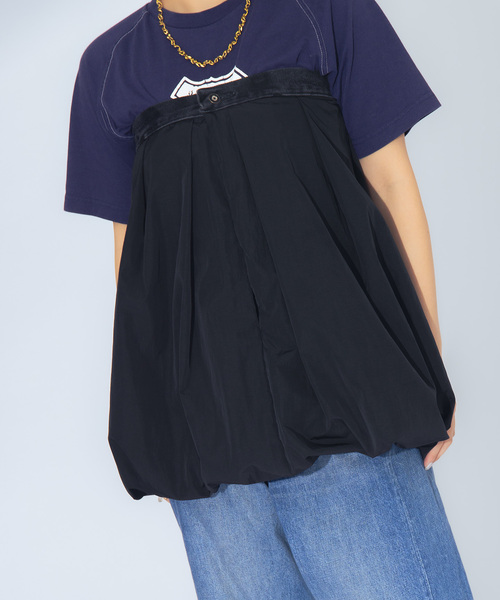 Bonum（ボナム）の「ナイロンタフタバルーントップ（シャツ/ブラウス・レディース・ブラック・FREE）」の22枚目の写真