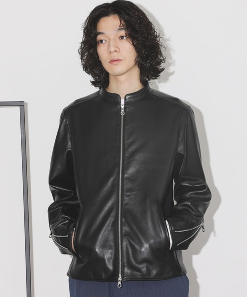 ナノユニバースオイルレザーシングルライダース定価40,150円（Lサイズ）
