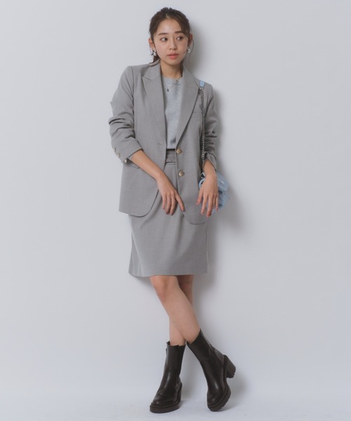 JUSGLITTY（ジャスグリッティー）の「金ボタンテーラージャケット 