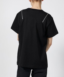 JOHN LAWRENCE SULLIVAN Tシャツ・カットソー 黒 0196225A0018 セール】JACQUARD LOGO HI-NECK TOP（Tシャツ/カットソー