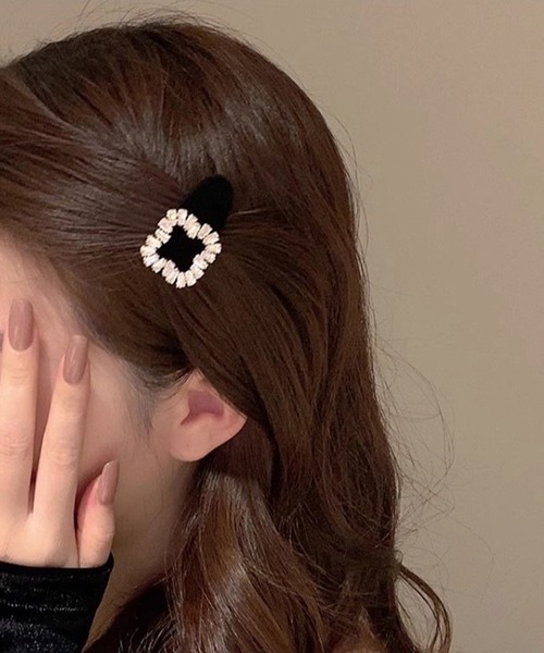 SHEPP(シープ)の「ビジュー ヘアピン クリップ(バレッタ/ヘアクリップ・レディース・その他1/その他2/その他4・FREE)」の8枚目の写真
