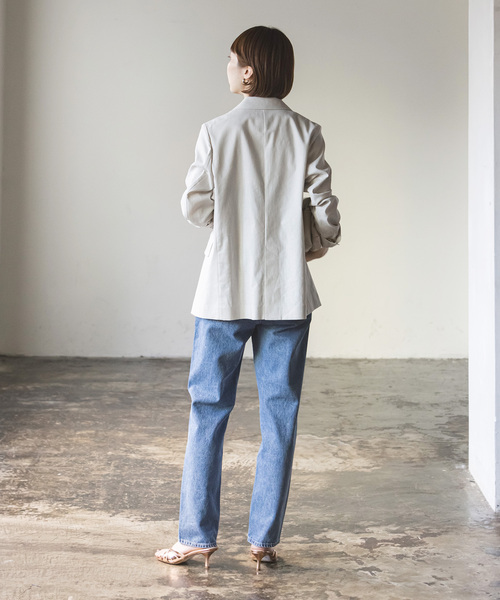 NEEDBY heritage（ニードバイヘリテージ）の「NEED BY heritage/ニードバイヘリテージ  JENNY（デニムパンツ・レディース・ブルー・23/24/25/26）」の6枚目の写真