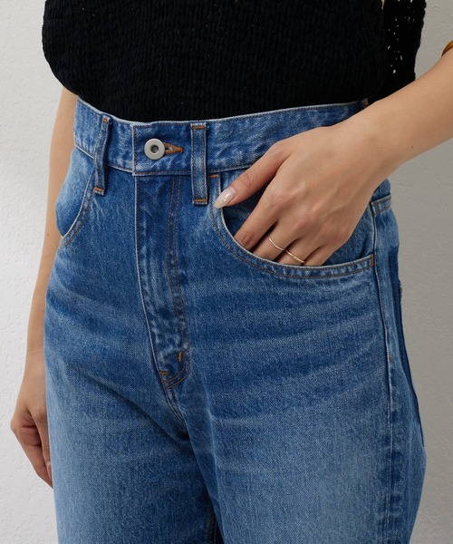 SHENERY（シーナリー）の「カットオフストレートデニムパンツ（デニムパンツ・レディース・ブルー・36/38/40）」の21枚目の写真