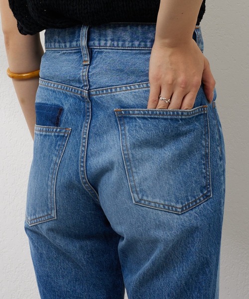 SHENERY（シーナリー）の「カットオフストレートデニムパンツ（デニムパンツ・レディース・ブルー・36/38/40）」の22枚目の写真