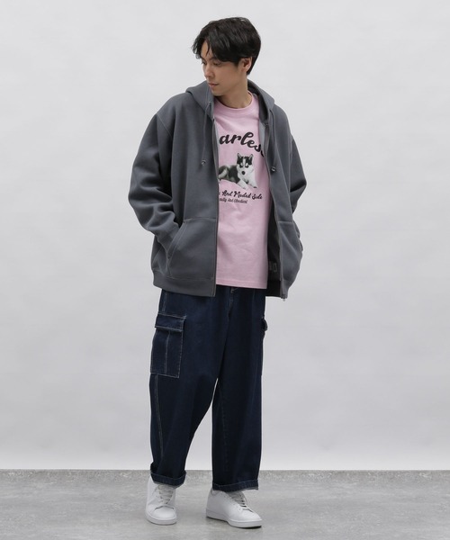 ピグメントダンボールパーカー / 991913（パーカー）｜LAKOLE（ラコレ