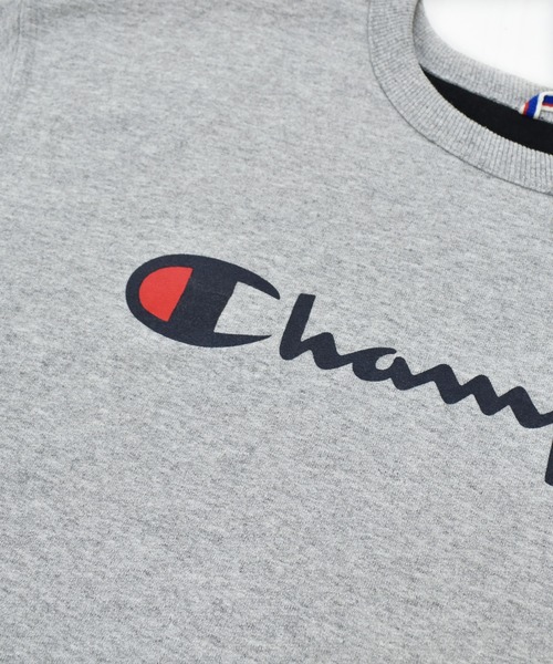 Champion(チャンピオン)の「【ヴィンテージ古着】Champion / チャンピオン ロゴ プリント クルーネックスウェット(スウェット・メンズ・グレー・X-LARGE)」の8枚目の写真