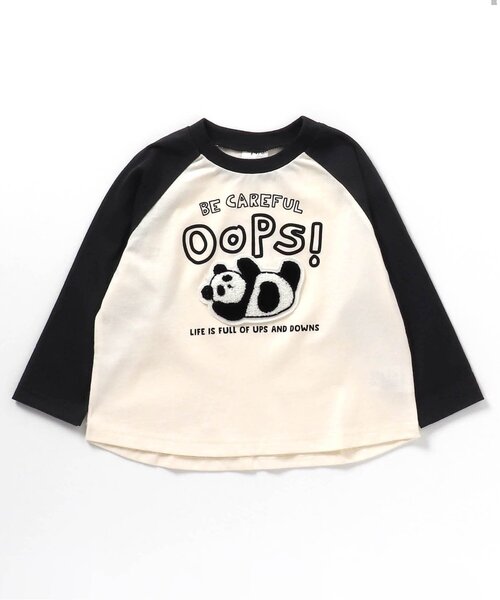 BREEZE(ブリーズ)の「4柄サガラワッペン長袖Tシャツ(Tシャツ/カットソー・キッズ・ブラック/マスタード/ラベンダー/グリーン・80/90/100/110/120/130/140)」の8枚目の写真