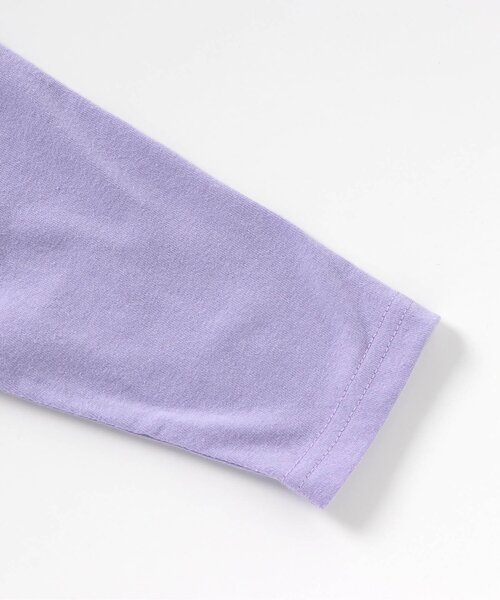 BREEZE(ブリーズ)の「4柄サガラワッペン長袖Tシャツ(Tシャツ/カットソー・キッズ・ブラック/マスタード/ラベンダー/グリーン・80/90/100/110/120/130/140)」の14枚目の写真