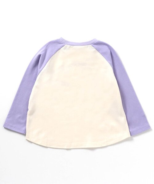 BREEZE(ブリーズ)の「4柄サガラワッペン長袖Tシャツ(Tシャツ/カットソー・キッズ・ブラック/マスタード/ラベンダー/グリーン・80/90/100/110/120/130/140)」の16枚目の写真