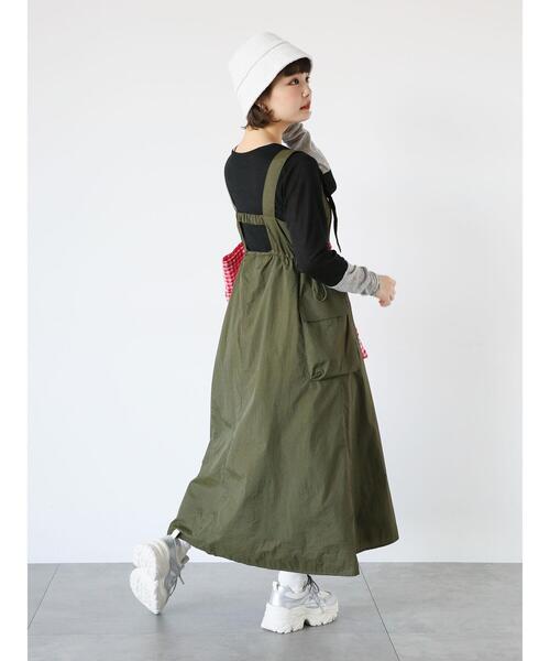 ehka sopo(エヘカソポ)の「スラブバケットハット(ハット・レディース・オフホワイト/ブラック/グリーン・F)」の13枚目の写真