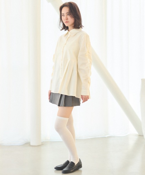 Paravion ParAvion(パラビオン)の「袖フリルチュニックブラウス(シャツ/ブラウス)」 - WEAR