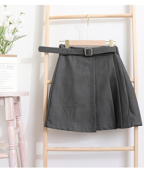 Miniministore（ミニミニストア）の「ボックス プリーツスカート レディース（スカート・レディース・ブラック/グレー・M/XL/L/S）」の13枚目の写真